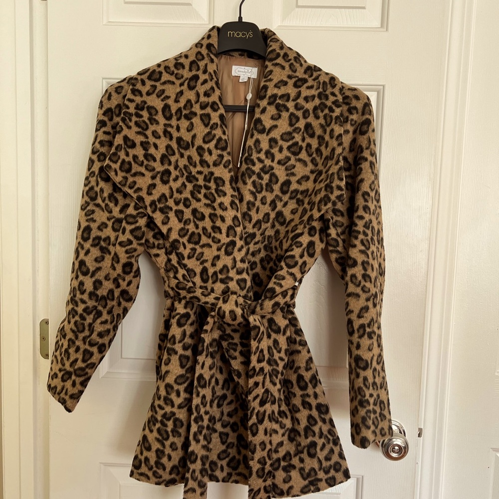 Mud Pie Leopard Coat